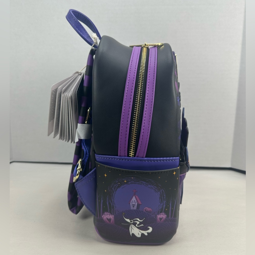Loungefly Disney The Nightmare Before Christmas Zero Graveyard Mini Backpack - Picture 7 of 9